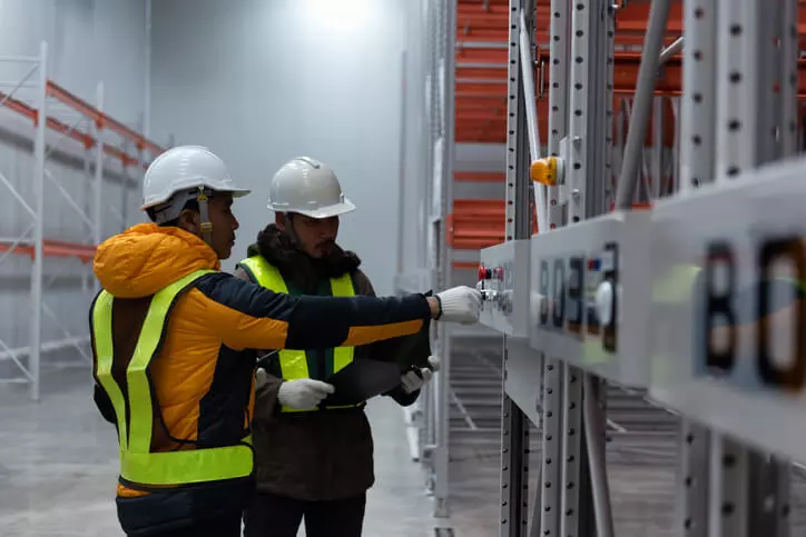 The use of thermal breaks in cold storage facilities